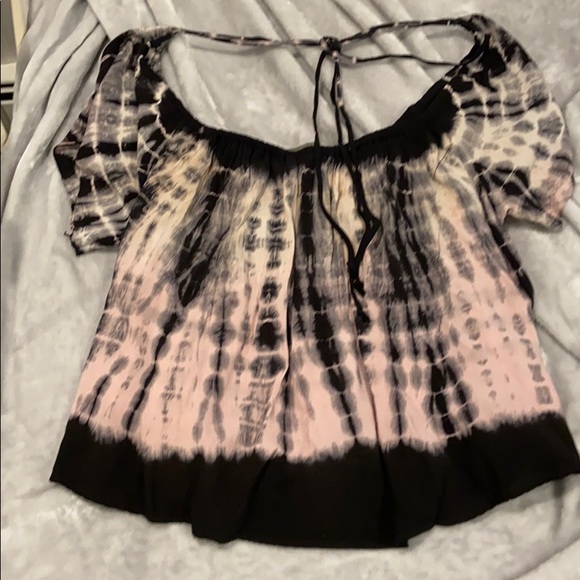 Vintage Havana tie dye flowy shirt - Picture 3 of 3